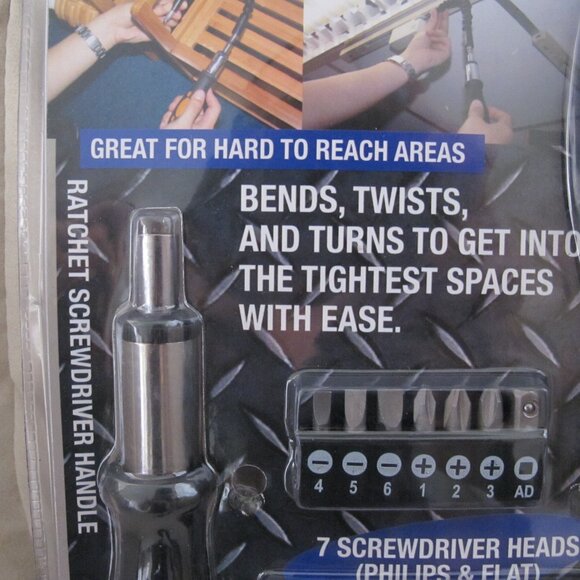 NEW - Mann 25 Pc Bendable Multi-Screwdriver Set - Picture 4 of 14